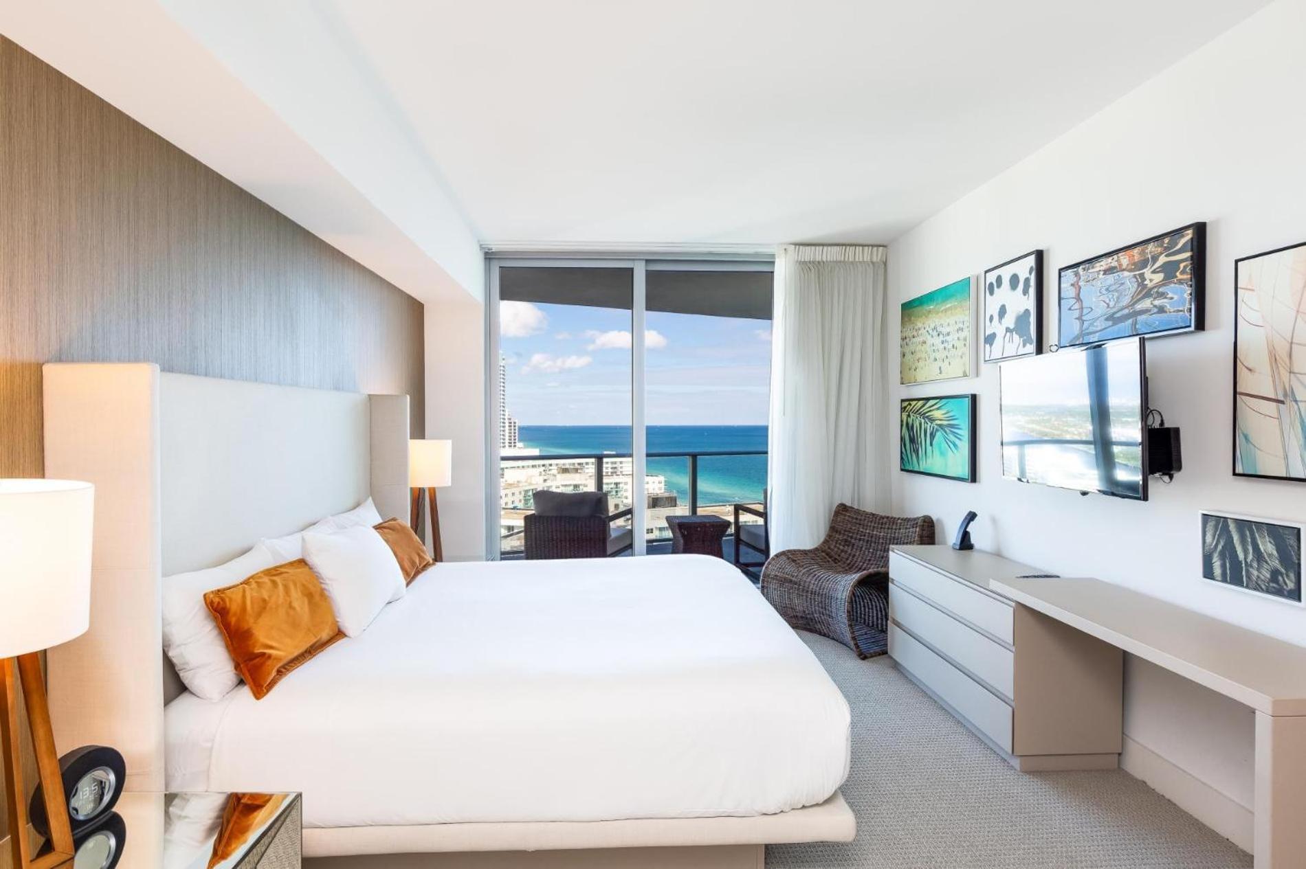 Ocean View 1 Bed On The Beach 19Th Floor Hollywood Халландейл-Бич Экстерьер фото